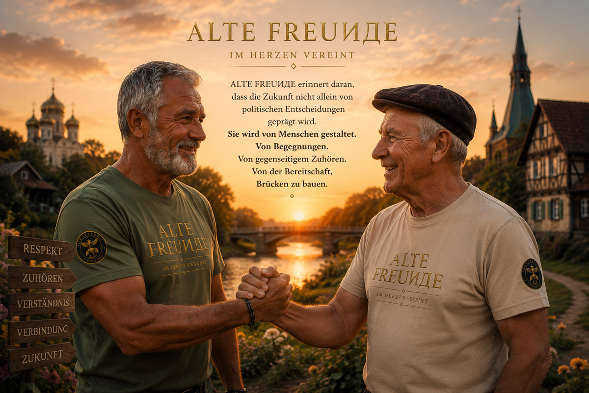 Die Zukunft wird von Menschen gestaltet